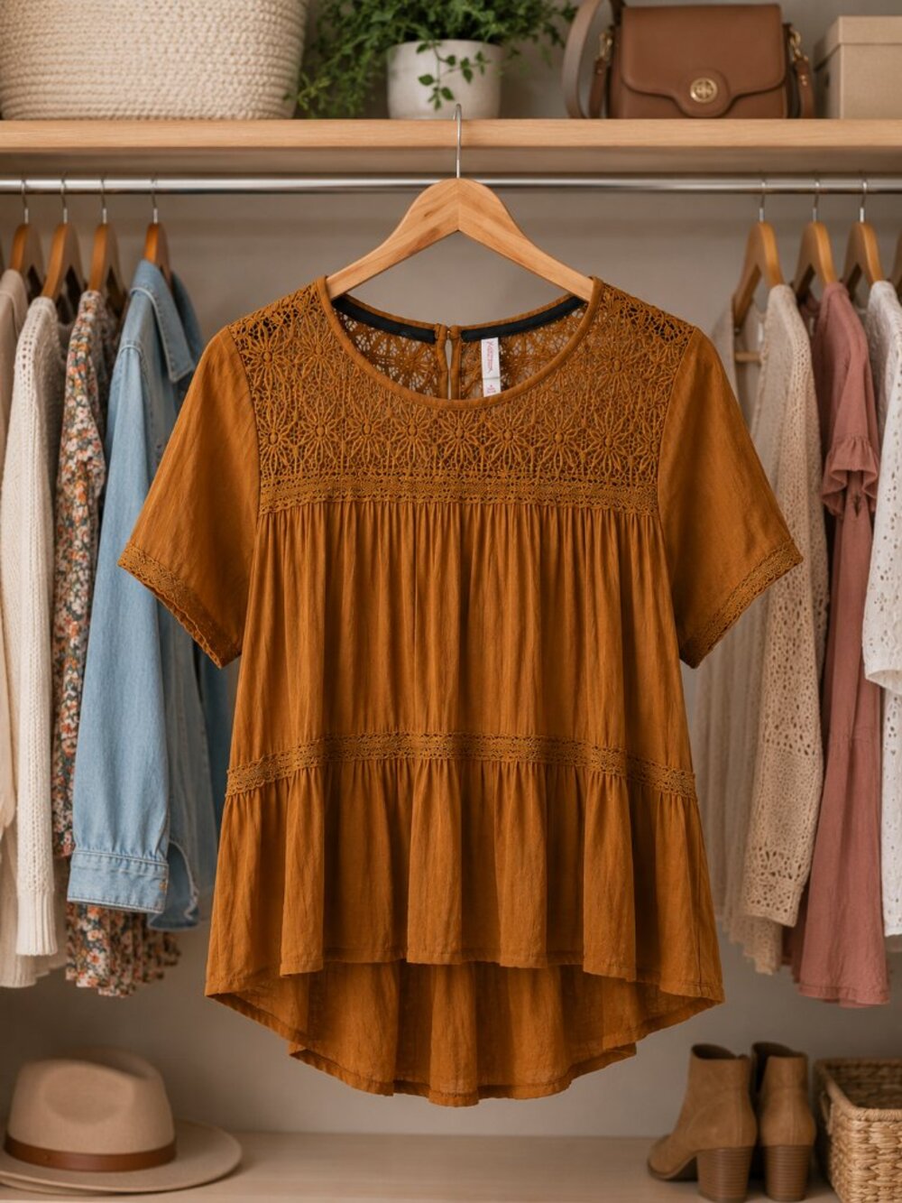 Baby doll top